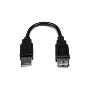 STARTECH 6in USB 2.0 Ext Adapter Cable A to A M/F