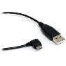 STARTECH 3ft USB to Right Angle Micro USB Cable