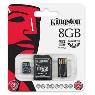 KINGSTON 8GB Multi Mobility kit class 4