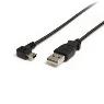 STARTECH 3 ft USB to Right Angle Mini USB Cable