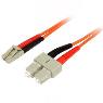 STARTECH 3m Multimode Fiber Patch Cable LC - SC