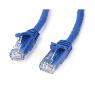 STARTECH 3m Blue Snagless Cat6 UTP Patch Cable
