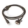 INTERMEC RS232 Cable Str 9 pin fem w/ PSU 6.5ft