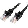 STARTECH 3m Black Snagless UTP Cat5e Patch Cable