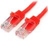STARTECH 3m Red Snagless UTP Cat5e Patch Cable