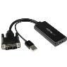 STARTECH DVI TO HDMI ADAPTER - USB POWER & AUDIO
