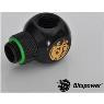 BITSPOWER G1/4 T-ROTARY IG1/4X2 EXTENDER BLACK