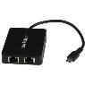 STARTECH DUAL USB-C TO GBE ADAPTER W/ USB PORT