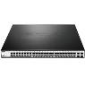 D-LINK 52-Port Gigabit WebSmart PoE Switch with