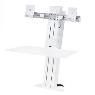 ERGOTRON WORKFIT-SR DUAL SHORT SURFACE (WH)