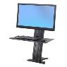 ERGOTRON WORKFIT-SR HVY MONITOR SHORT SURF (BL)
