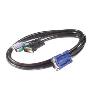 APC - SCHNEIDER KVM PS/2 CBL 6FT (1.8M)