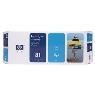 HP 81 680ml Cyan Dye Ink Cart C4931A