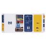 HP 81 Yellow Dye Printhead and Cleaner C495