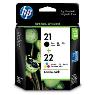 HP 21/22 COMBO PACK INK CART CC630AA