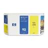 HP HP 90 400ml Yellow Ink Cartridge