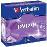 VERBATIM DVD+R 5pk Jewel Case
