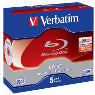 VERBATIM Blu Ray BD-RE 2X 25GB 5pack
