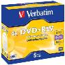 VERBATIM DVD+RW 5pk Jewel Case