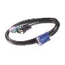 APC - SCHNEIDER KVM PS/2 CBL 12FT (3.6M)