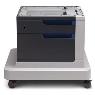 HP 1X500-SHEET PAPER FEEDER & CABINET CP402
