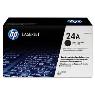 HP 24A BLACK LJ TONER CART Q2624A