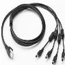 ZEBRA Motorola 4-WAY DC LINE CORD