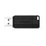 VERBATIM Pinstripe USB Drive 32GB (Black)