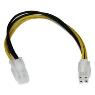 STARTECH 8in ATX12V 4 Pin P4 CPU Power Extension