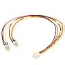 STARTECH 12in TX3 Fan Power Splitter Cable