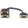 STARTECH 1ft DVI to 2x DVI Video Splitter Cable