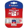 VERBATIM SDHC 16GB (Class 10)