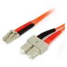 STARTECH 1m Multimode Fiber Patch Cable LC - SC