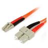 STARTECH 2m Multimode Fiber Patch Cable LC - SC
