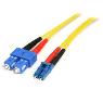 STARTECH 1m Single Mode Fiber Patch Cable LC-SC