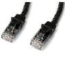 STARTECH 10m Black Snagless Cat6 UTP Patch Cable