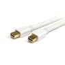 STARTECH 2m 6 ft White Mini DisplayPort Cable M/M