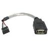 STARTECH 6 USB A to USB 4 Pin Header Cable
