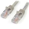 STARTECH 15m Gray Snagless Cat5e Patch Cable