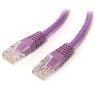 STARTECH 15m Cat5e Purple Molded Patch Cable