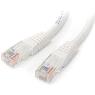 STARTECH 15m Cat5e White Molded Cat5e Patch Cable