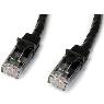 STARTECH 5m Black Snagless Cat6 UTP Patch Cable