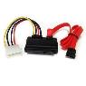 STARTECH 18in Right Angle SATA Cable w/ LP4