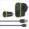 BELKIN Micro Wall/Car Charger 5V w/ LTG CABLE