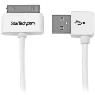 STARTECH 1m Apple 30-pin Dock to Right USB Cable