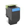 LEXMARK 808C Cyan Return Program Toner Cartridge