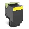 LEXMARK 808Y Yellow Return Program Toner Cartrid
