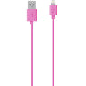 BELKIN SYNC/CHARGE CBL 2.1A LTG 4' PINK