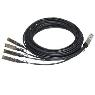 HPE HP X240 QSFP+ 4x10G SFP+ 3m DAC Cable