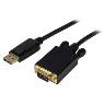 STARTECH 6ft DisplayPort DP to VGA Adapter